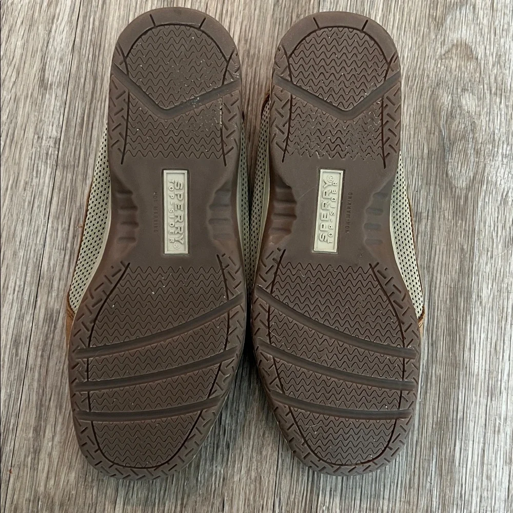 Sperry Kids Tan Boat Shoes